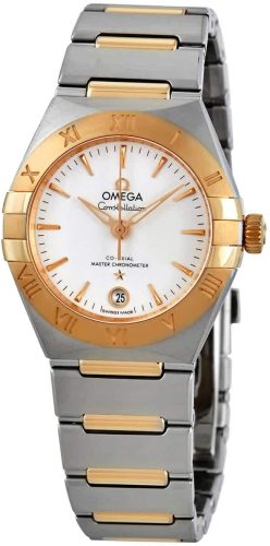 Omega Constellation Manhattan Automatic Chronometer Silver Dial Ladies Watch 131.20.29.20.02.002 review: precision timekeeping luxury watch