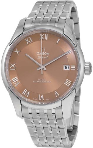 Omega De Ville Hour Vision Automatic Chronometer Bronze Dial Men’s Watch 433.10.41.21.10.001 review: dress watch elegance