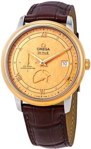 Omega De Ville Prestige Co-Axial Automatic Diamond Champagne Dial Men’s Watch 424.23.40.21.08.001 review: accurate timekeeping, Swiss luxury watch