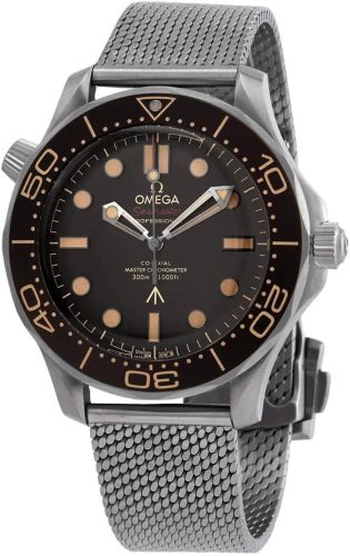 Omega Seamaster Diver Chronometer 42mm Mens Special Edition 007 Watch 210.90.42.20.01.001 review: lightweight titanium luxury watch
