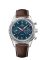 Omega Speedmaster Automatic Blue Dial Brown Leather Mens Watch 33112425103001 review: precise chronograph timing
