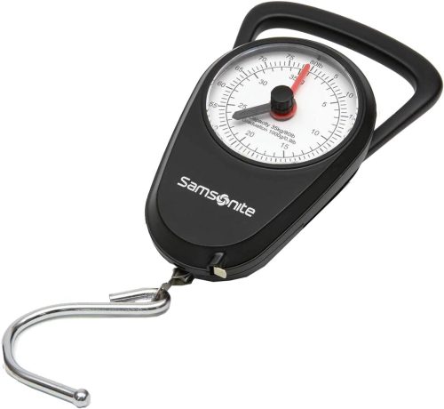 Samsonite Manual Luggage Scale, Black, One Size test weight limit
