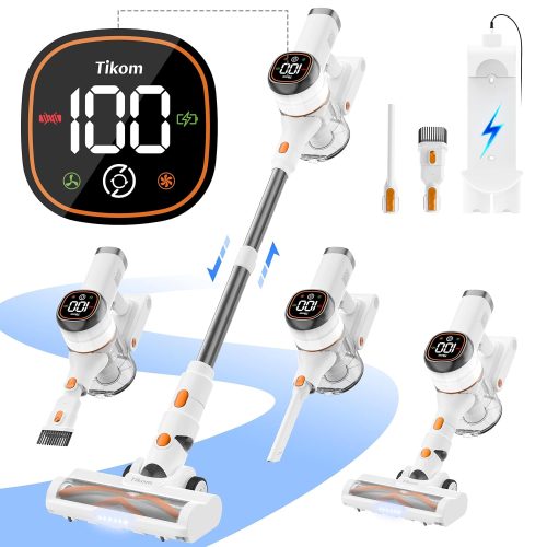 Tikom V500 Cordless Vacuum Review — 40,000Pa, Lightweight & Pet‑Friendly