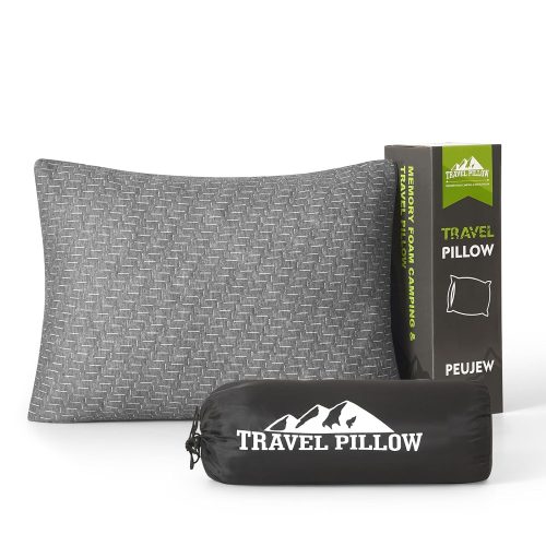Compact Comfort — Shredded Memory Foam Travel Pillow Review