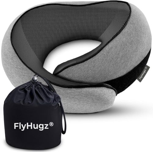 FlyHugz® Memory Foam Neck Pillow Review