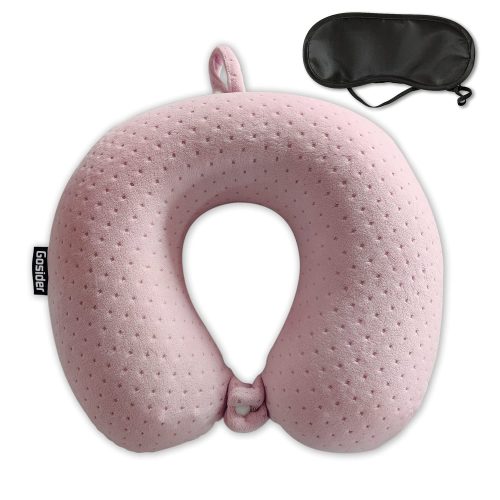 Pink Memory Foam Travel Neck Pillow Review