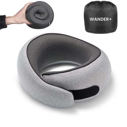 WANDER PLUS Memory Foam Travel Pillow Review