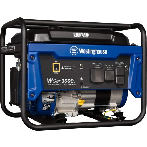 Westinghouse 4650W Portable Gas Generator