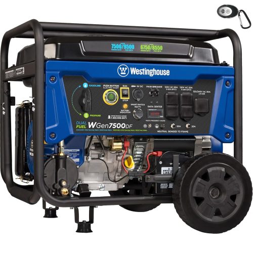 Westinghouse 9500W Dual Fuel Portable Generator